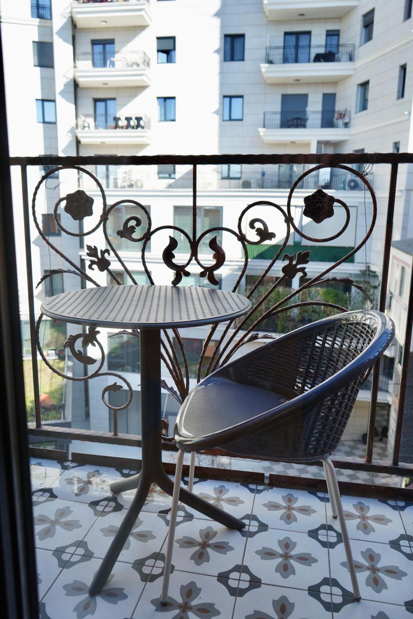 Ferienwohnung Urban Chill Tirana Exterior foto